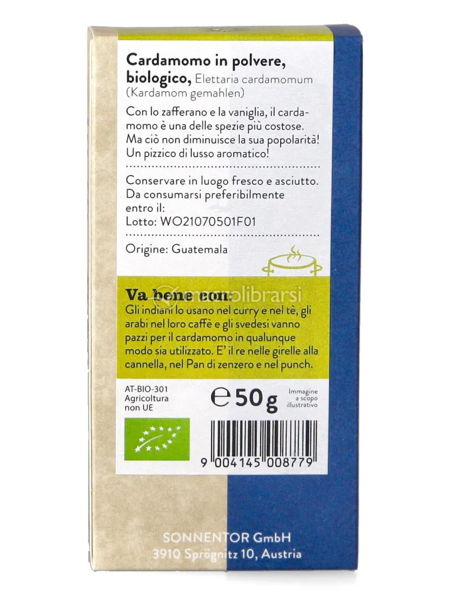 Cardamomo in Polvere