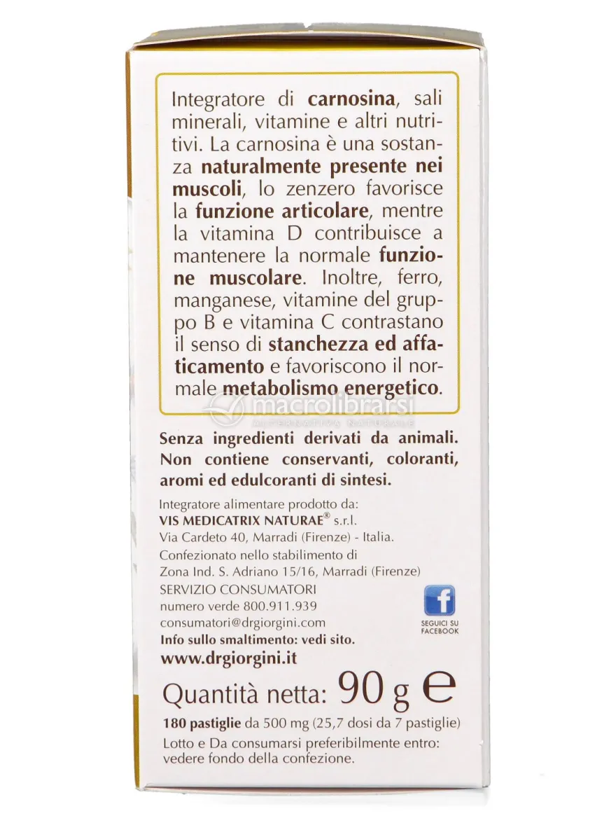 Carnosina Plus - Pastiglie