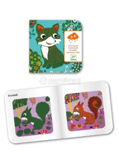 Carte da Grattare Primi Passi Set Creativo - Animaletti del Bosco