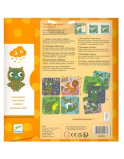 Carte da Grattare Primi Passi Set Creativo - Animaletti del Bosco