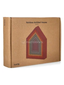 Casette Arcobaleno in Legno a Incastro