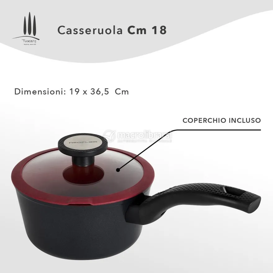 Casseruola con Manico - Tuscany Line