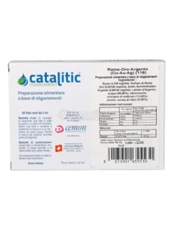 Catalitic Oligoelementi Rame-Oro-Argento