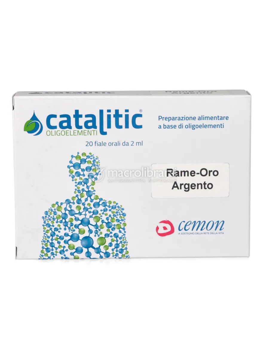 Catalitic Oligoelementi Rame-Oro-Argento