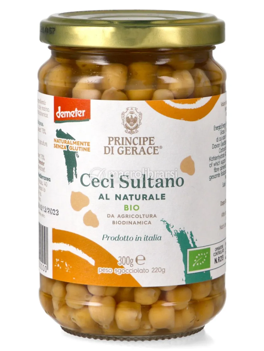 Ceci Lessati al Naturale Bio - Principe di Gerace®