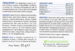 Cefalstop - Integratore a Base di Zenzero e Partenio