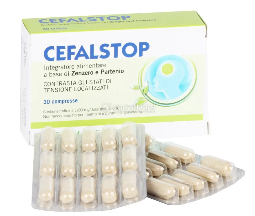 Cefalstop - Integratore a Base di Zenzero e Partenio