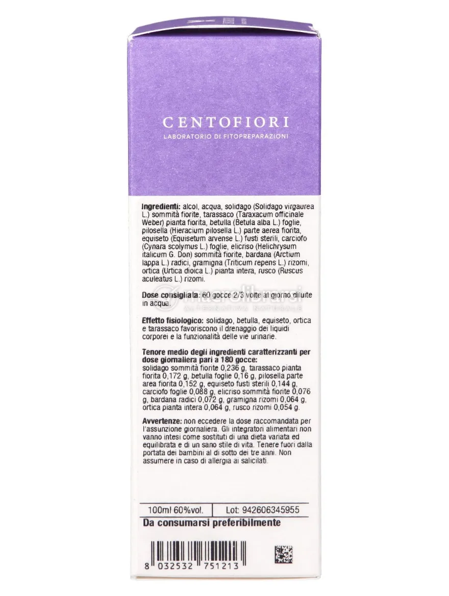 Centodrena - Composti liquidi
