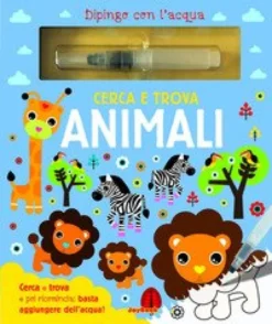 Cerca e Trova Animali Dipingo con l'Acqua
