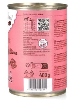 Cervo con Riso Selvatico per Cani Adulti - 400g