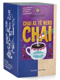 Chai al Tè Nero con Chiodi di Garofano e Cardamomo Bio