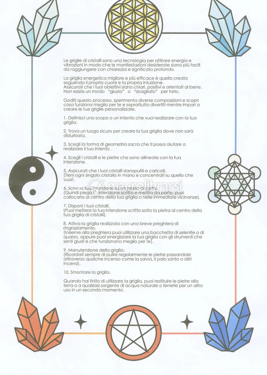 7 Chakra - Base Griglia in Legno