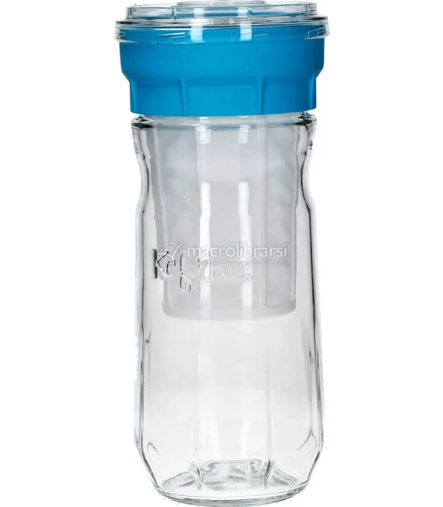 Cheese Maker - Kit per l'Autoproduzione del Formaggio di Kefir- 1,4 l - Azzurro