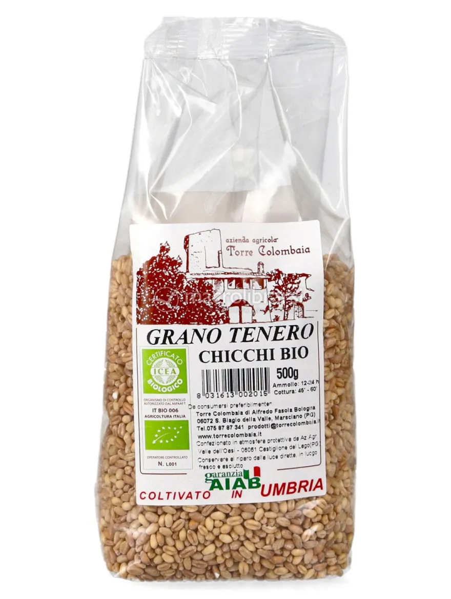Chicchi di Grano Tenero Bio