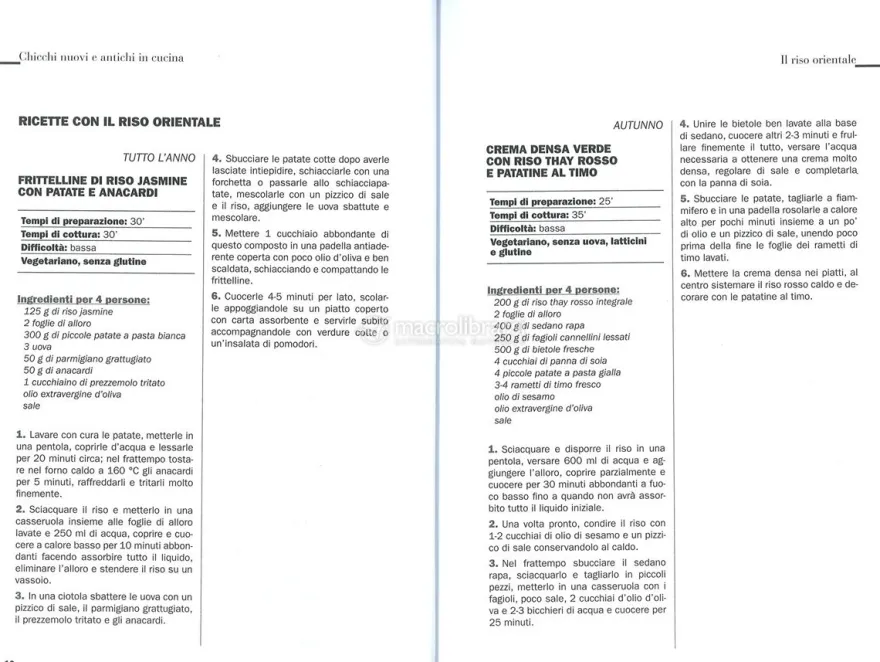 Chicchi Nuovi e Antichi in Cucina