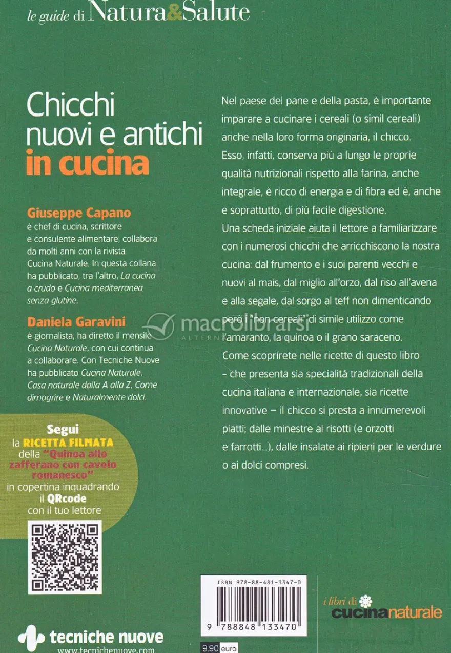 Chicchi Nuovi e Antichi in Cucina