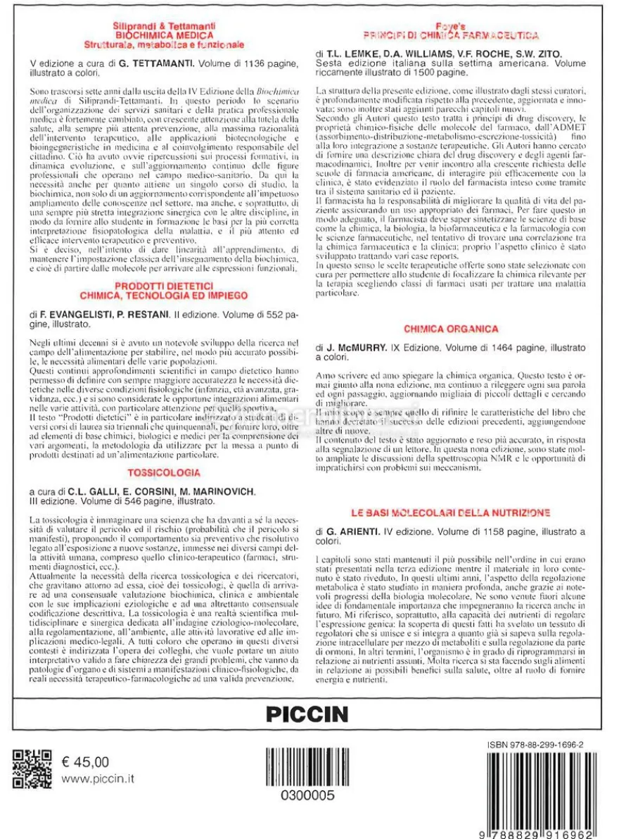 Chimica degli Alimenti