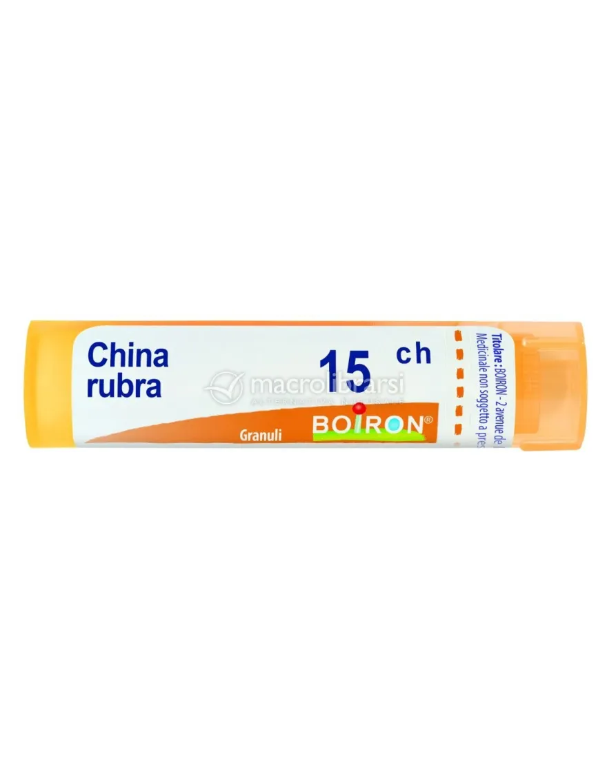 China Rubra Boiron 15CH Granuli