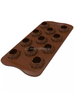 Choco Delica Halloween - Stampini in Silicone per Cioccolatini Zucche 3D
