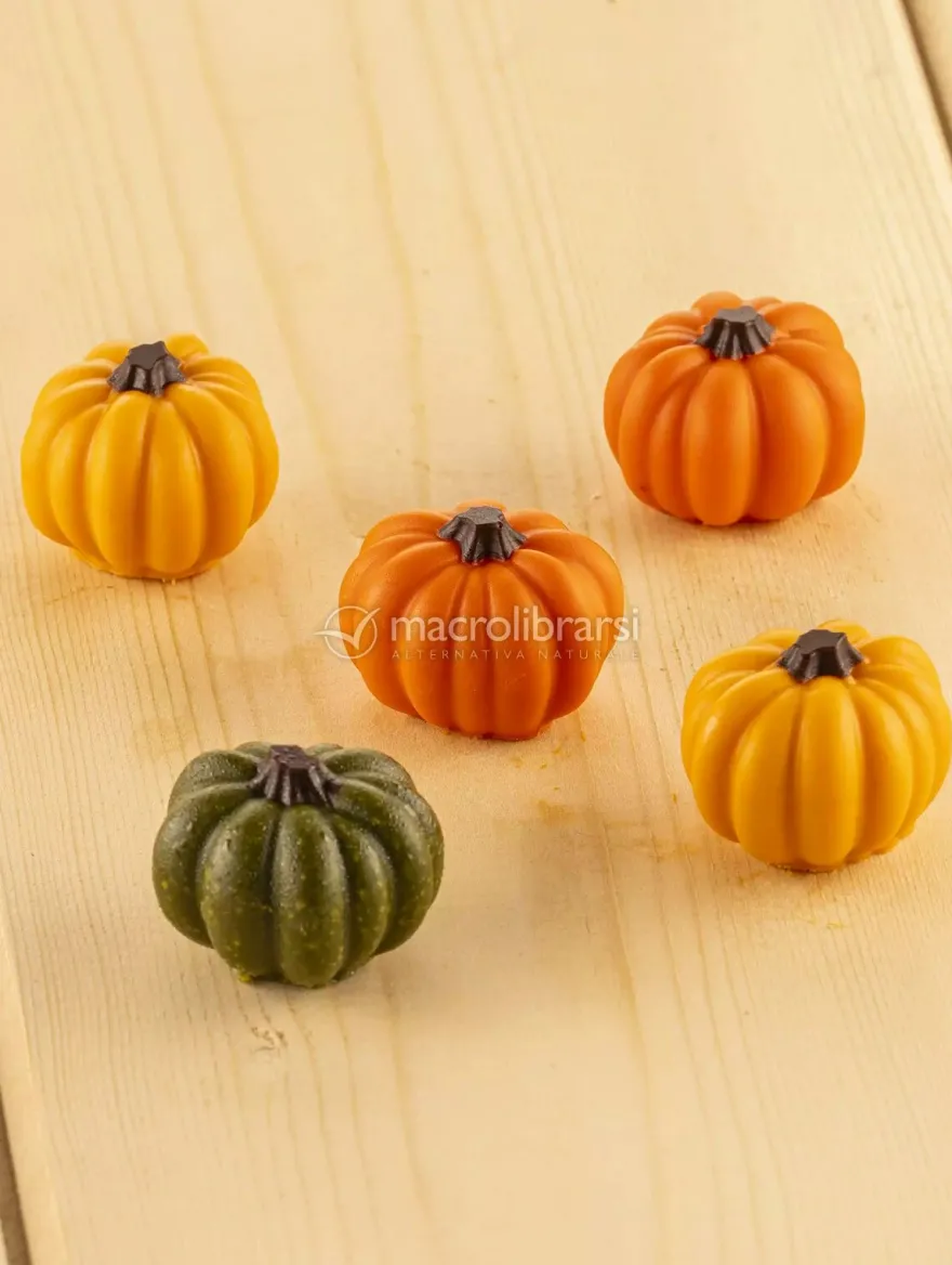 Choco Delica Halloween - Stampini in Silicone per Cioccolatini Zucche 3D
