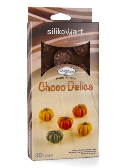 Choco Delica Halloween - Stampini in Silicone per Cioccolatini Zucche 3D