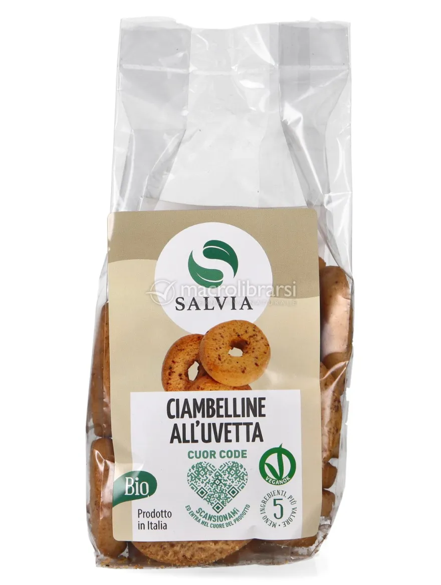 Ciambelline All'uvetta Bio - 200 g