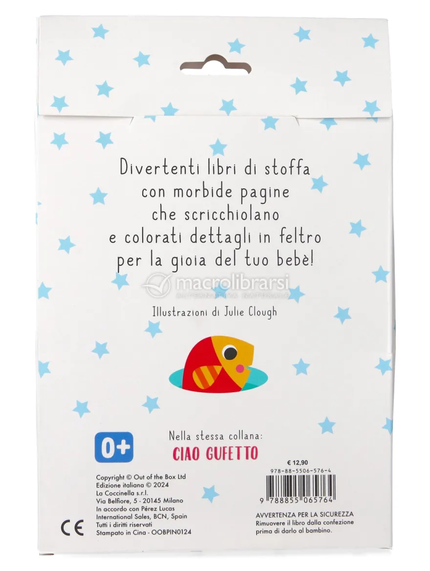 Ciao Pinguina - Libro di stoffa