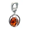 Ciondolo Argento Sterling con Ambra
