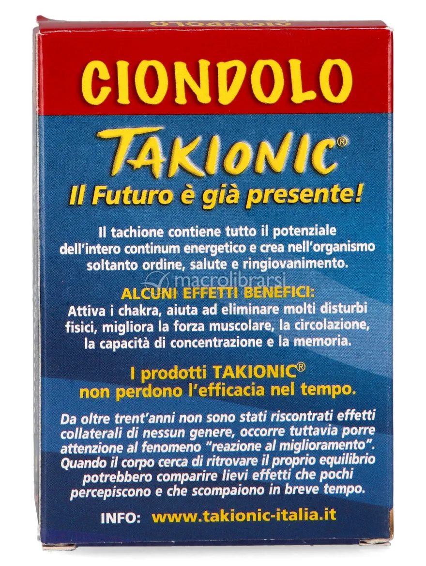 Ciondolo Takionic® con Perla Light