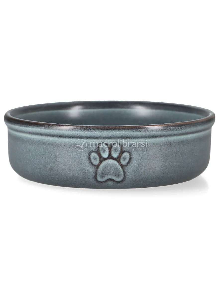 Ciotola per Cani in Ceramica - Zampa - 13cm
