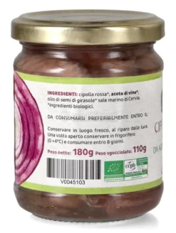 Cipolla Rossa Sott'Olio Bio