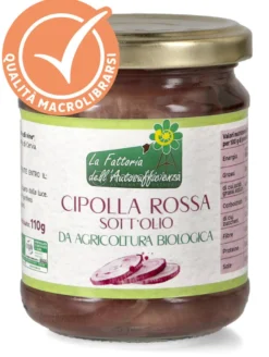 Cipolla Rossa Sott'Olio Bio