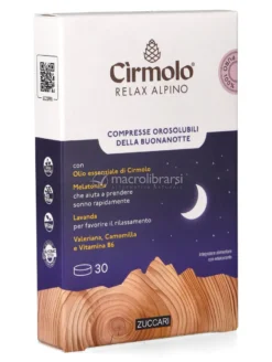Cirmolo Relax Alpino - Compresse Orosolubili della Buonanotte