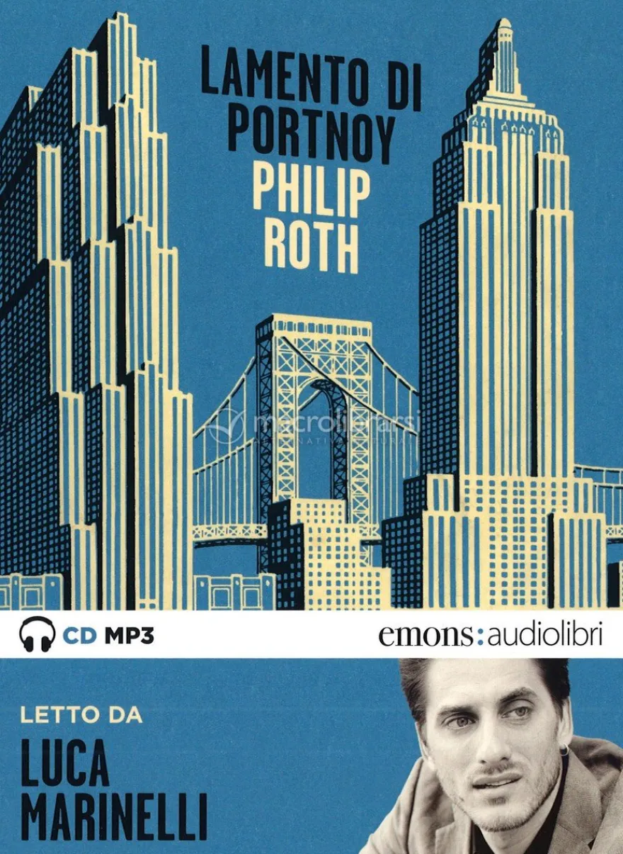 Cofanetto Audiolibri Philip Roth - 5 Cd Mp3