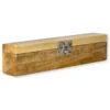 Cofanetto in legno con 5 Geometrie Sacre di Platone