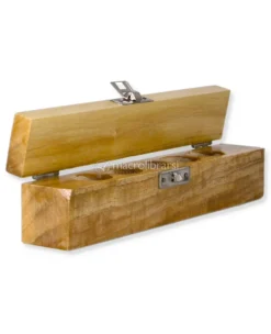 Cofanetto in legno con 5 Geometrie Sacre di Platone