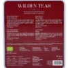 Cofanetto Latta "Wilden Teas" con 4 Scomparti Bordeaux