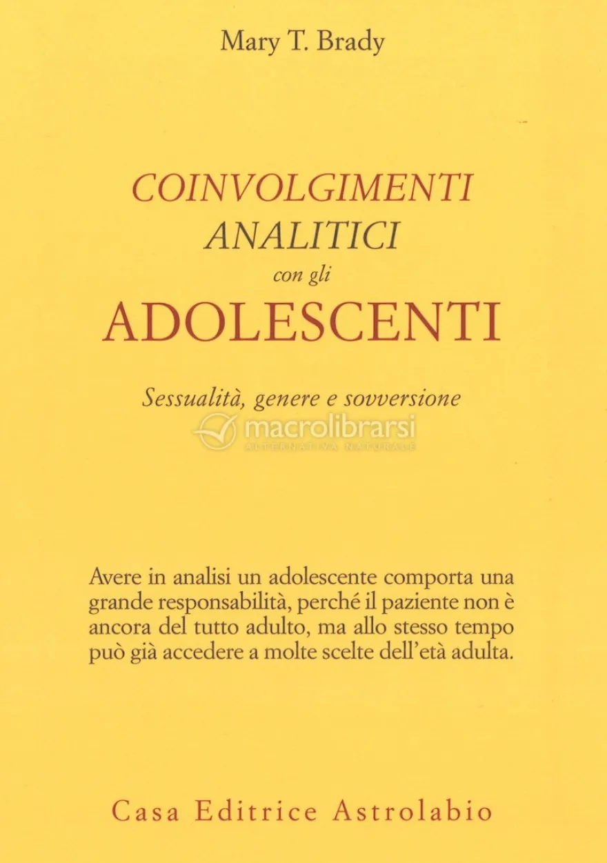 Coinvolgimenti Analitici con gli Adolescenti
