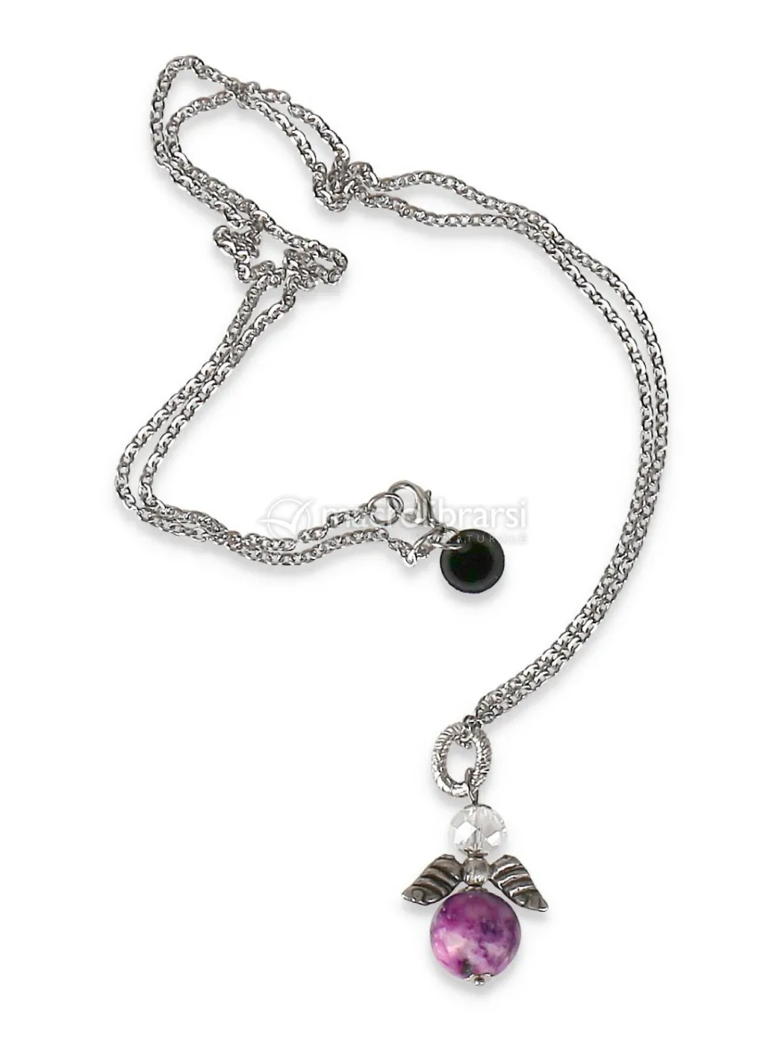 Collana con Ciondolo in Sugilite