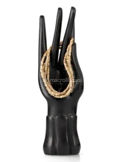 Collana in Legno di Tulsi Kanthi