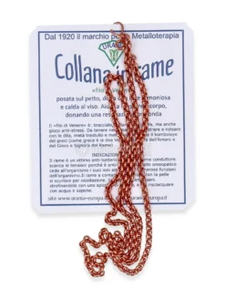 Collana in Rame Filo di Venere - Catena Fine