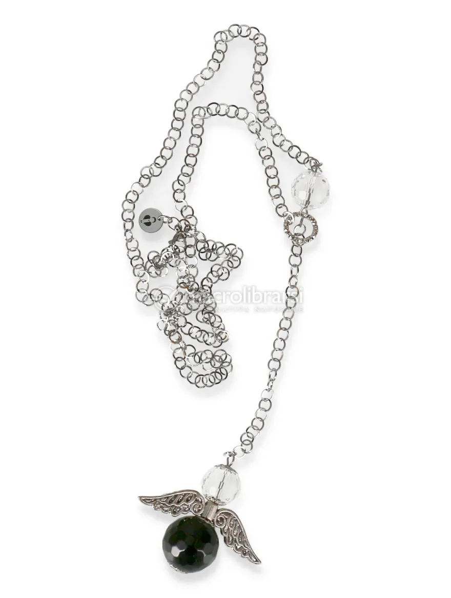 Collana Saliscendi Onice Nero