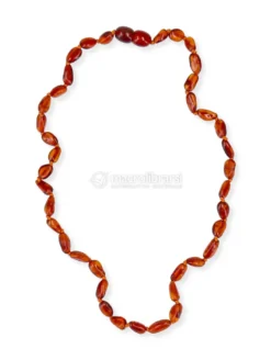 Collanina Ambra Baby - Cherry Bean