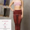 Collant in Fibra di Ricino 50 Denari - Colore Marsala