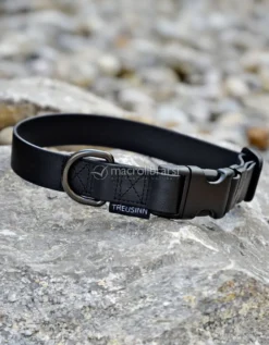 Collare per Cani Regolabile in Biothane STAY Nero 25mm - Tg. S
