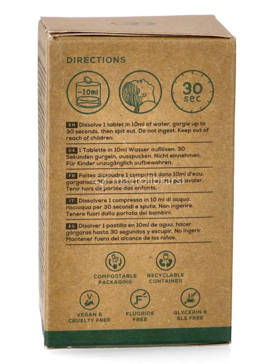 Collutorio in Compresse - Menta Verde - 180 Tablets