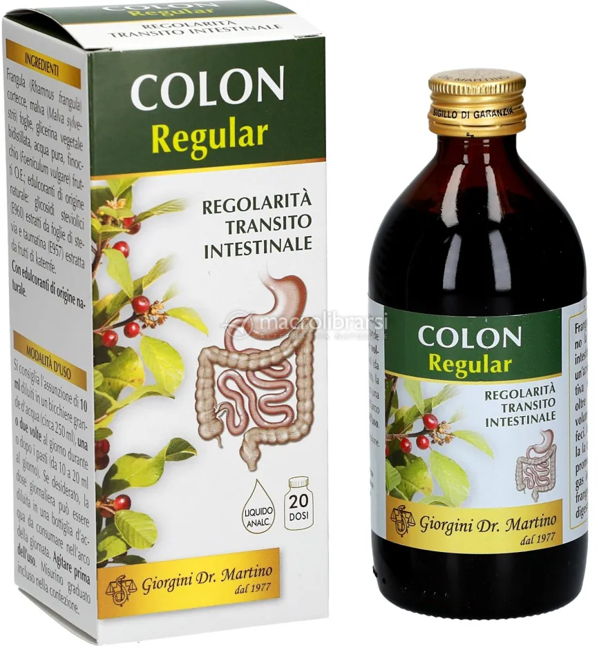 Colon Regular - Integratore di Fragula, Malva, Finocchio