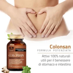 Colonsan Formula Potenziata Salugea – Integratore per il Gonfiore Addominale