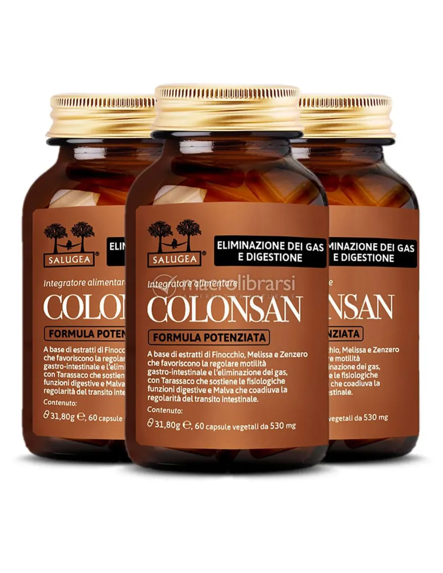 Colonsan Formula Potenziata Salugea – Integratore per il Gonfiore Addominale