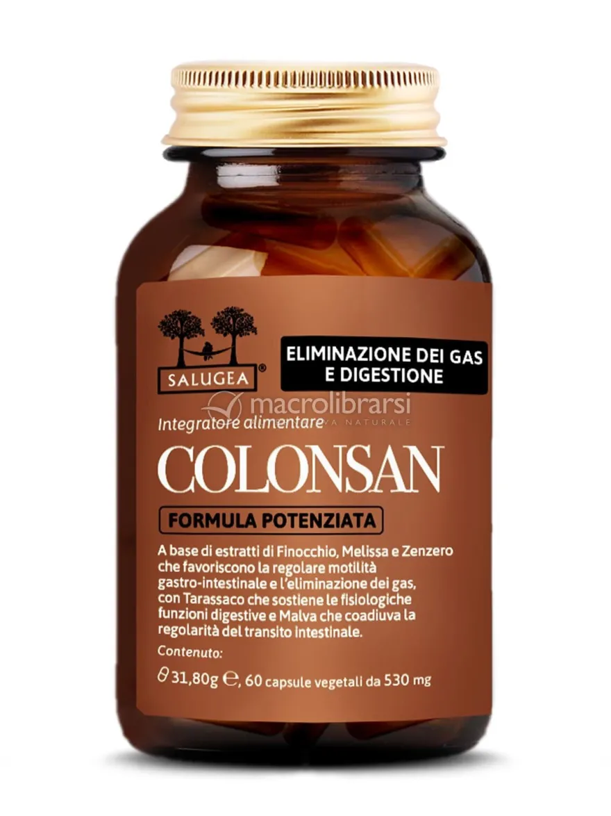 Colonsan Formula Potenziata Salugea – Integratore per il Gonfiore Addominale